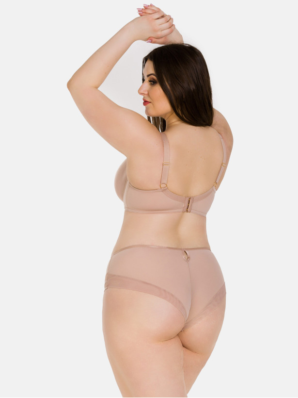 Lightweight Smooth Spacer Bra Mediolano Laura Mocha 19020