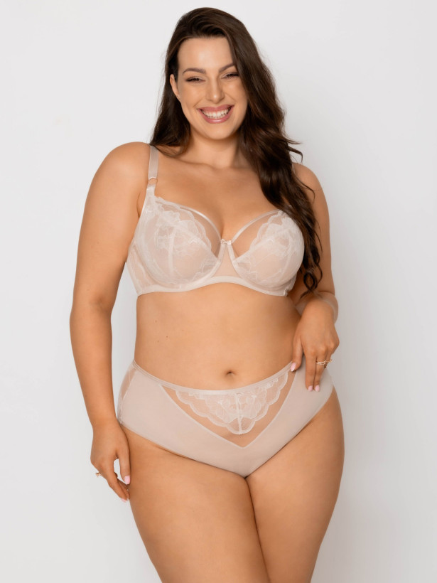 Soft Cup Underwired Bra Mediolano Amelia 19201 – Warm Ivory