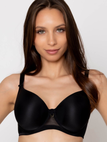 T-Shirt Bra Spacer Mediolano Elena 19140 – Jet Black