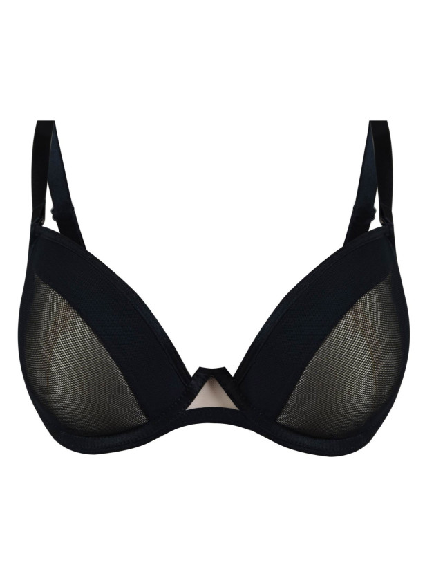 Push-Up Bra with Open Décolletage Mediolano Piano 19200