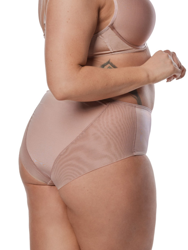 Smooth High-Waisted Briefs Mefemi Anita II — Everyday Light Shaping