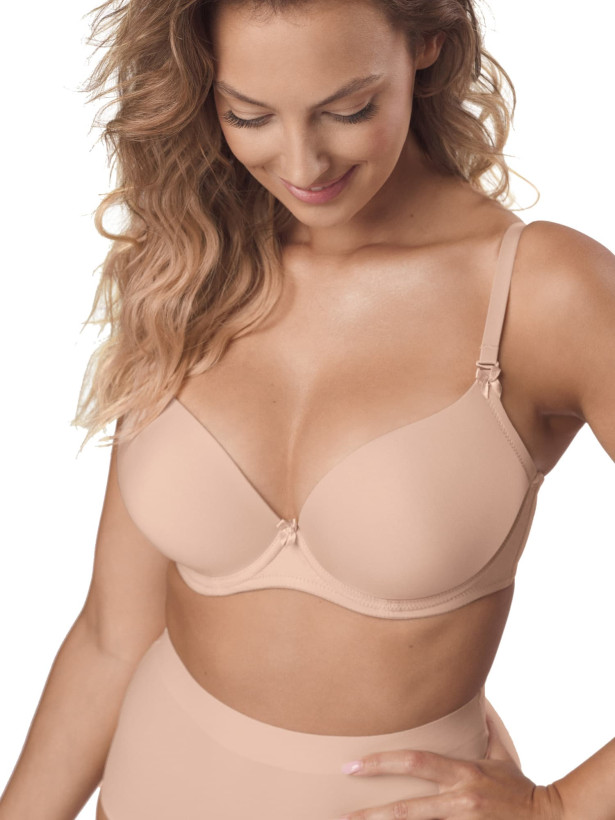 Beige Push-Up Bra Mefemi Ida – Invisible Under Clothing