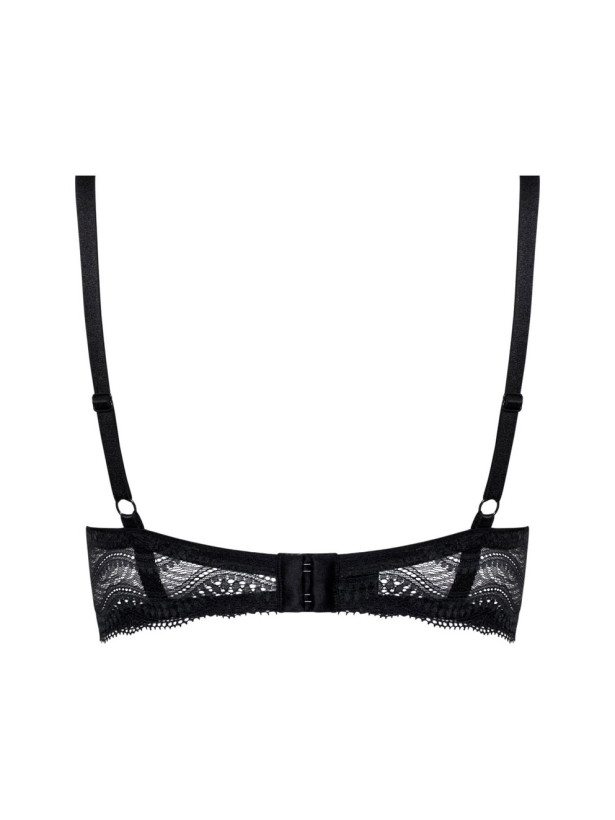 Classic Push-Up Bra Mefemi Pepite – Black Underwired Lift