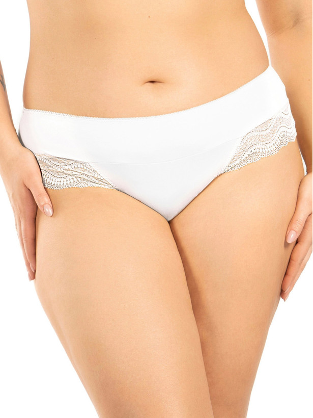 Klassischer Nude-Hipster-Slip Mefemi Pepite – Beige