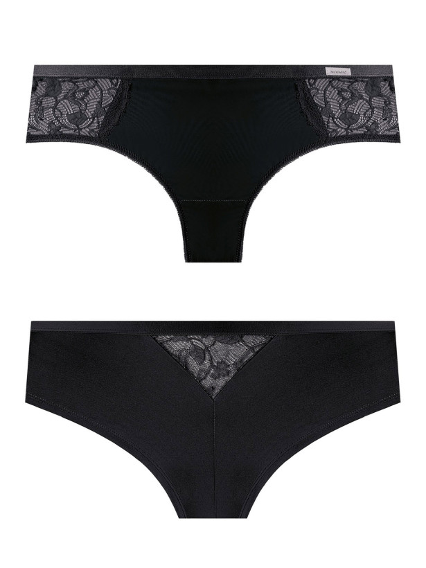 Lace Detail Hipster Panties Mefemi Victoria – Smooth Fit