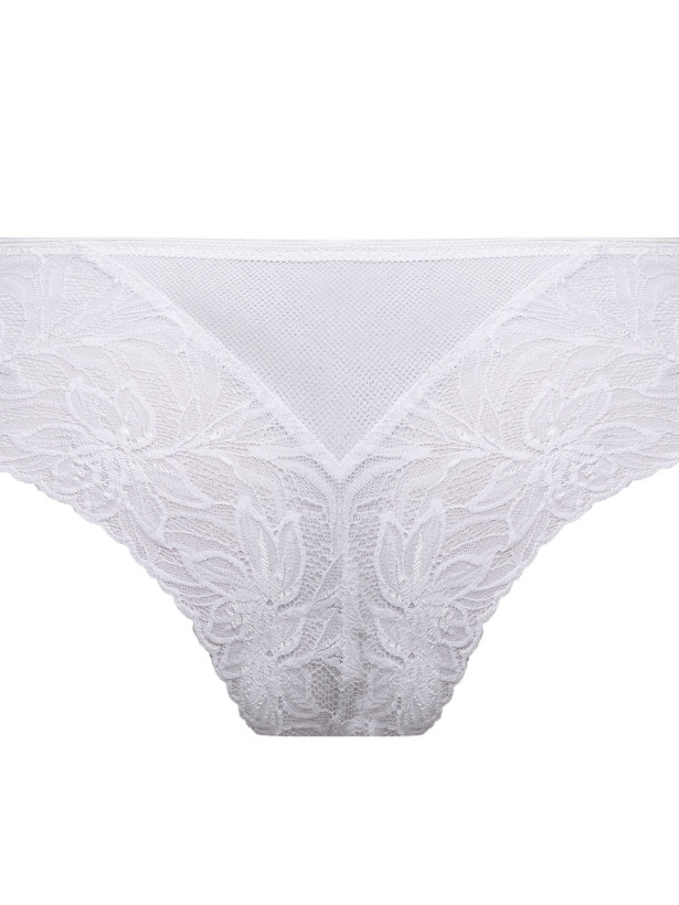 Floral Lace Brazilian Panties Mefemi Laura – Feminine White Underwear