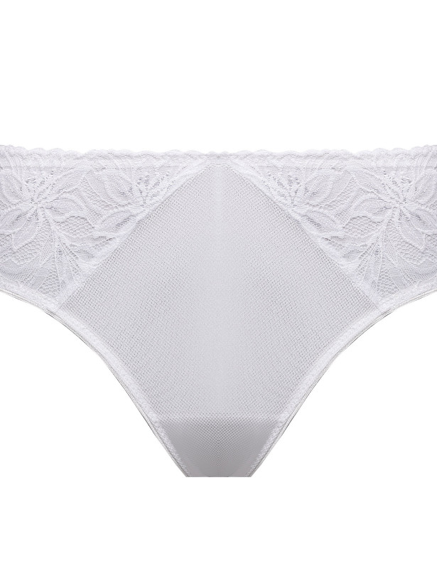 Floral Lace Brazilian Panties Mefemi Laura – Feminine White Underwear