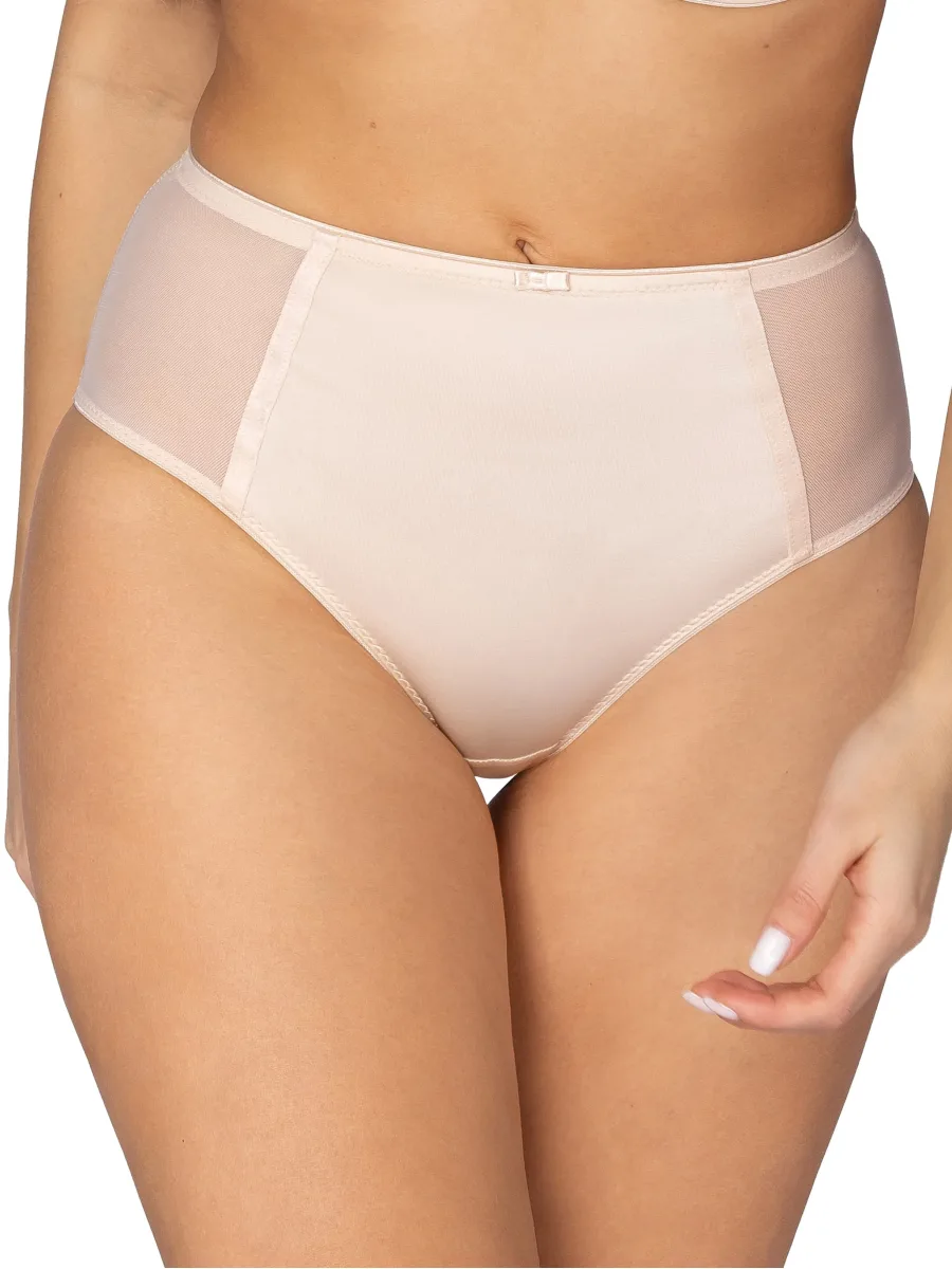 High-Waist Briefs Mefemi Anna II Beige – Smoothing Comfort