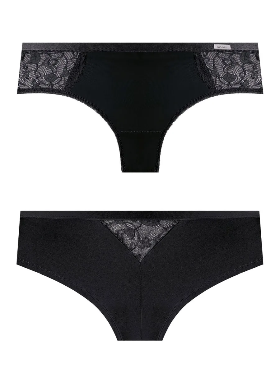 Hipster-Panty mit Spitzendetail Mefemi Victoria – Glatte Passform