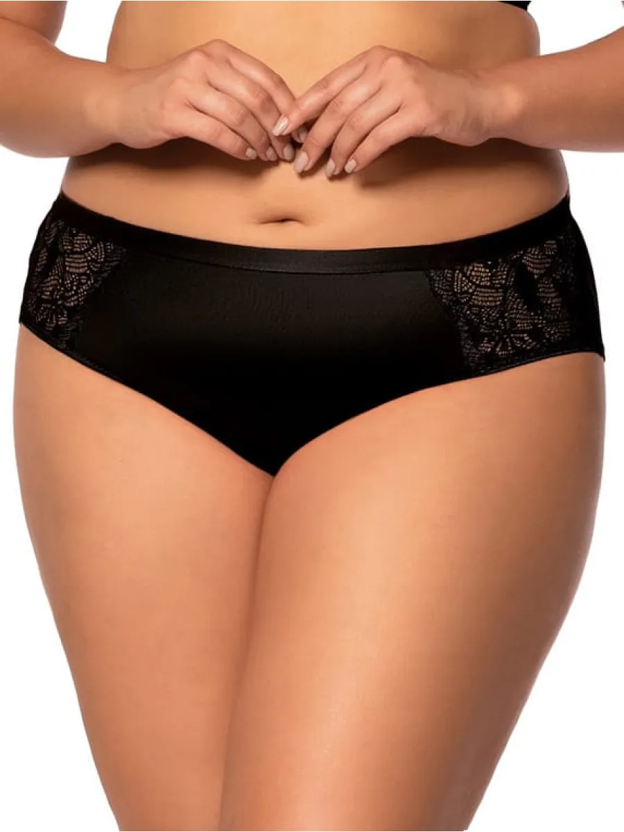 Hipster-Panty mit Spitzendetail Mefemi Victoria – Glatte Passform