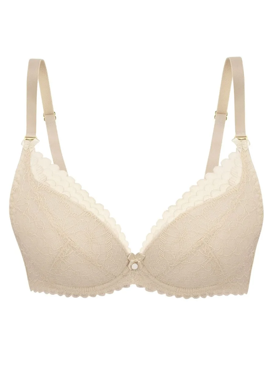 Plunge-Push-up-BH aus Spitze Mefemi Elisabeth – Anpassbares Volumen