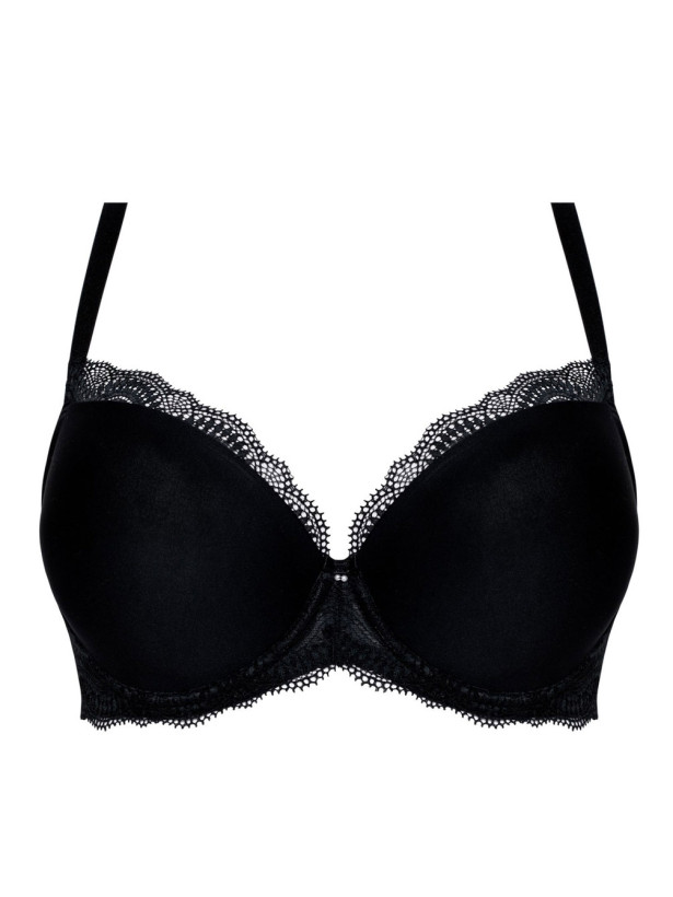Lace-Trim Push-Up Bra Mefemi Pepite – Removable Padding