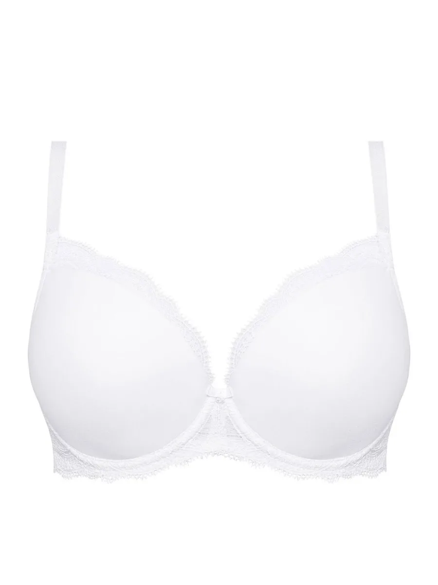 Push-up-BH mit Spitzenbesatz Mefemi Pepite – Weiß mit herausnehmbaren Polstern