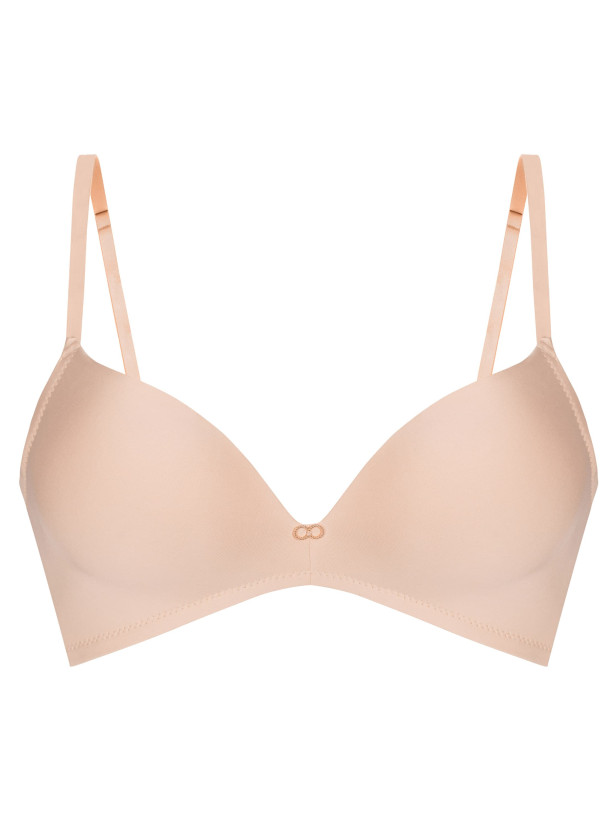 Smooth Push-Up Bra Mefemi Amelia – Wireless Plunge Comfort