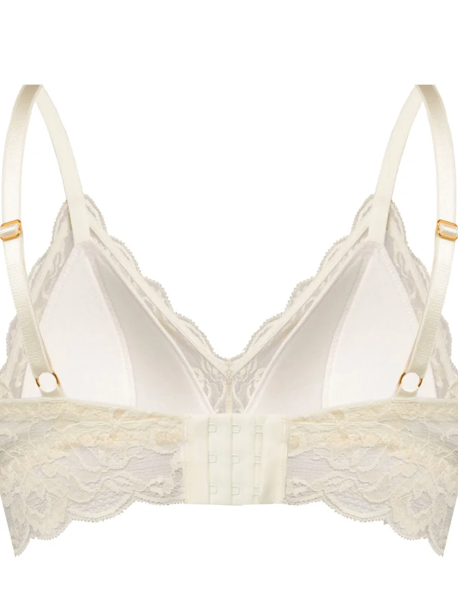 Bügelloses Longline-Bralette Mefemi Kaja – Baumwollgefüttert