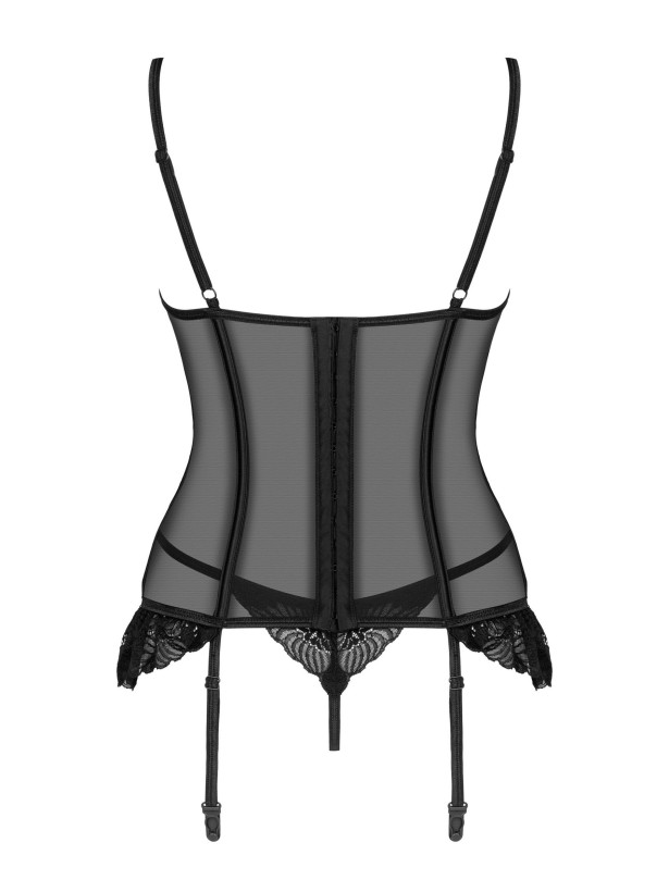 Black Bodysuit Obsessive Serena Love — Open Crotch