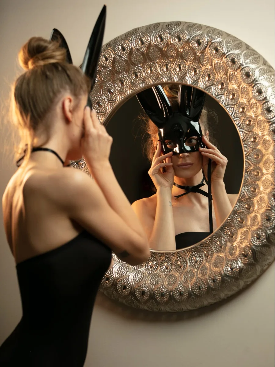 Black Bunny Set Obsessive Bunny — Sexy Lingerie
