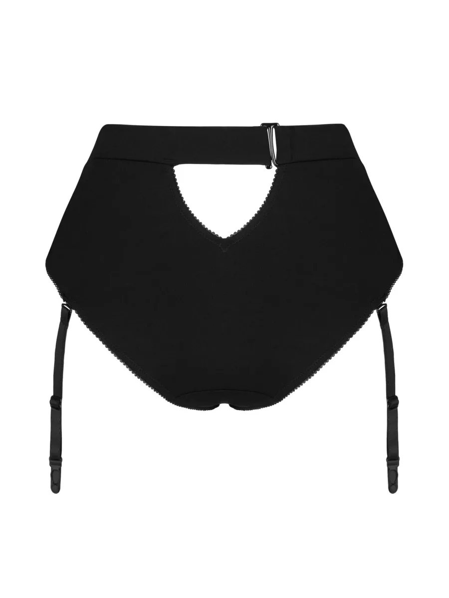 Black Garter Panties Obsessive Editya — Lace Detail