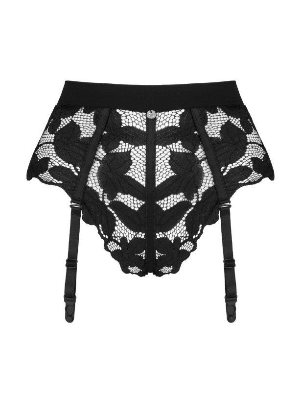 Black Garter Panties Obsessive Editya — Lace Detail