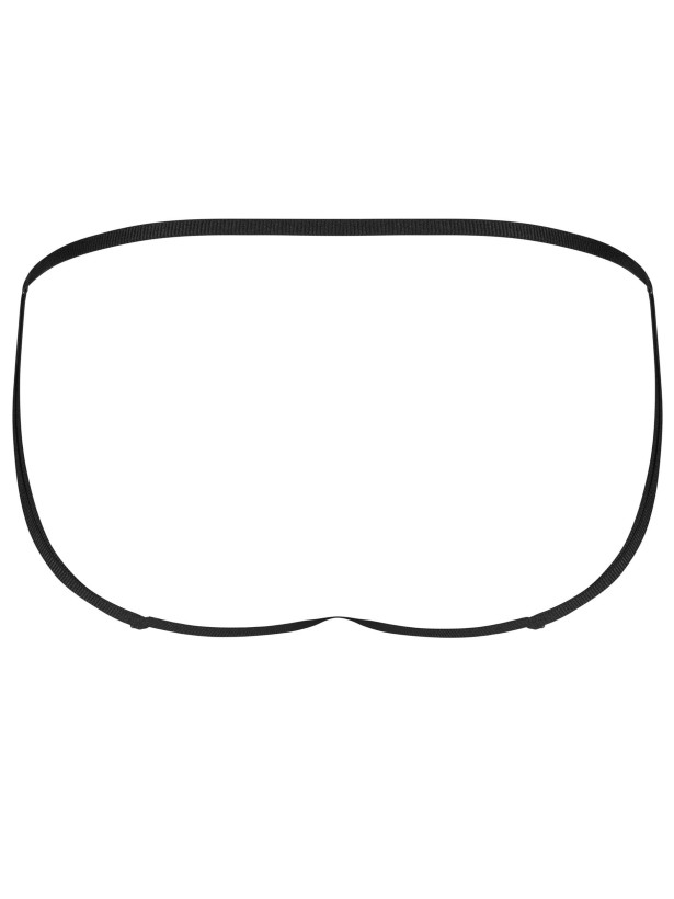 Black Jockstrap Panties Obsessive Exquisite Anniverse — Sheer Mesh