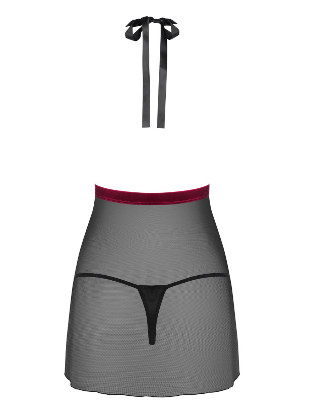 Obsessive Rossita Sinnliches transparentes Babydoll