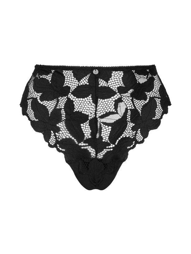 Black Lace Panties Obsessive Editya — Brazilian Cut