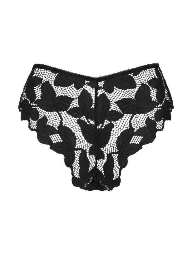 Black Lace Panties Obsessive Editya — Brazilian Cut