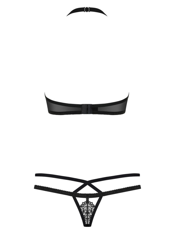 Obsessive 838-SET-1 Erlesenes Spitzen-Lingerie-Set