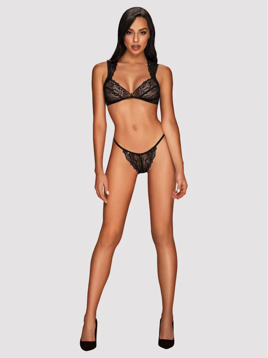 Obsessive Elisetta Sinnliches Lingerie-Set