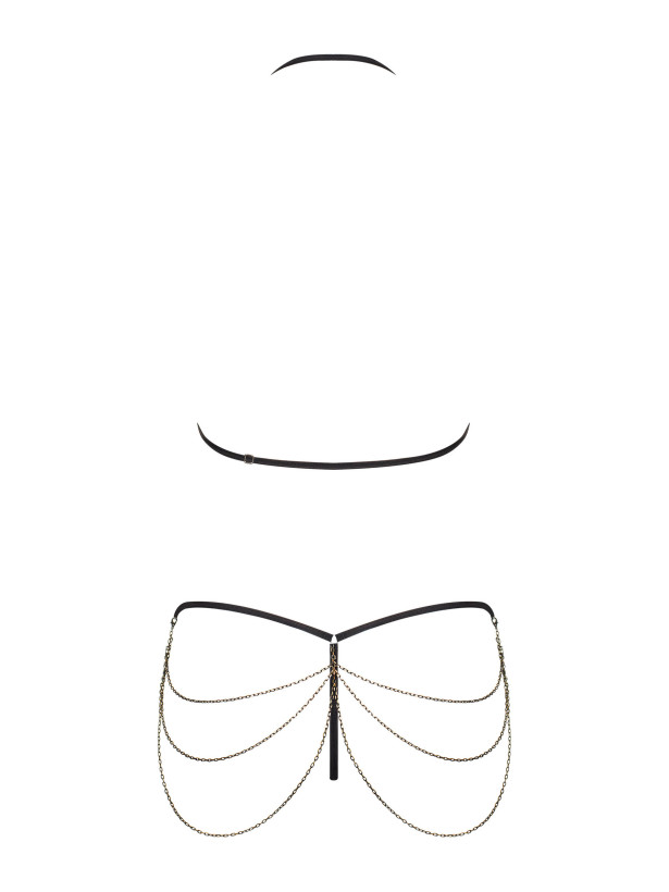 Obsessive Rebella Gewagtes Set mit dekorativen Ketten