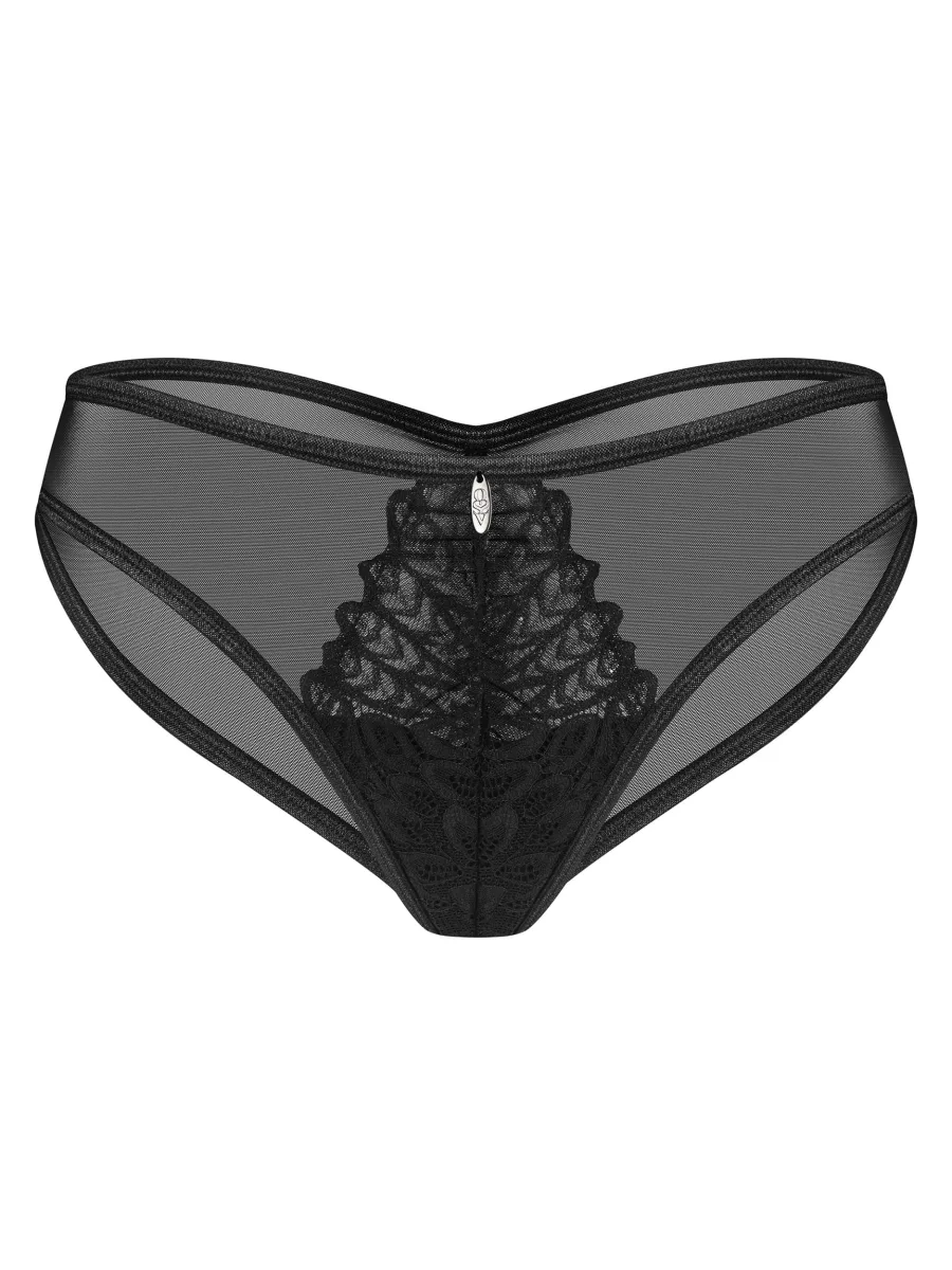 Black Panties Obsessive Donarella — Sheer Mesh