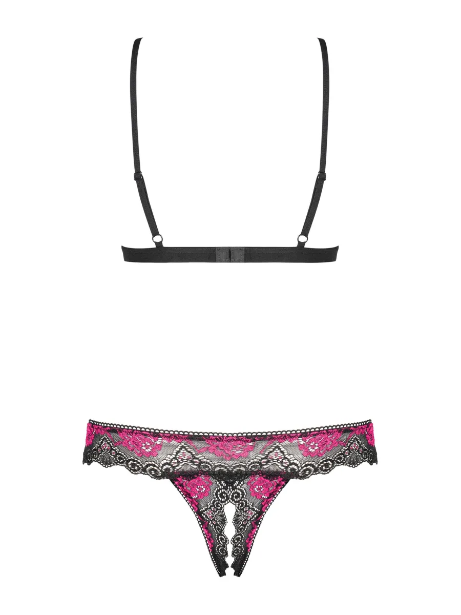 Black Pink Set Obsessive Tulia — Open Cup