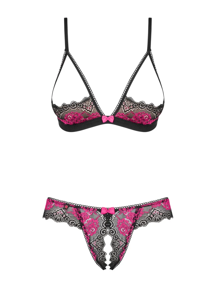 Black Pink Set Obsessive Tulia — Open Cup