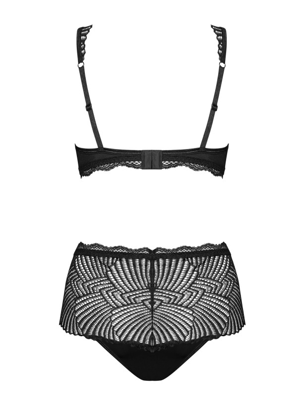 Black Set Obsessive Klarita — Lace Lingerie
