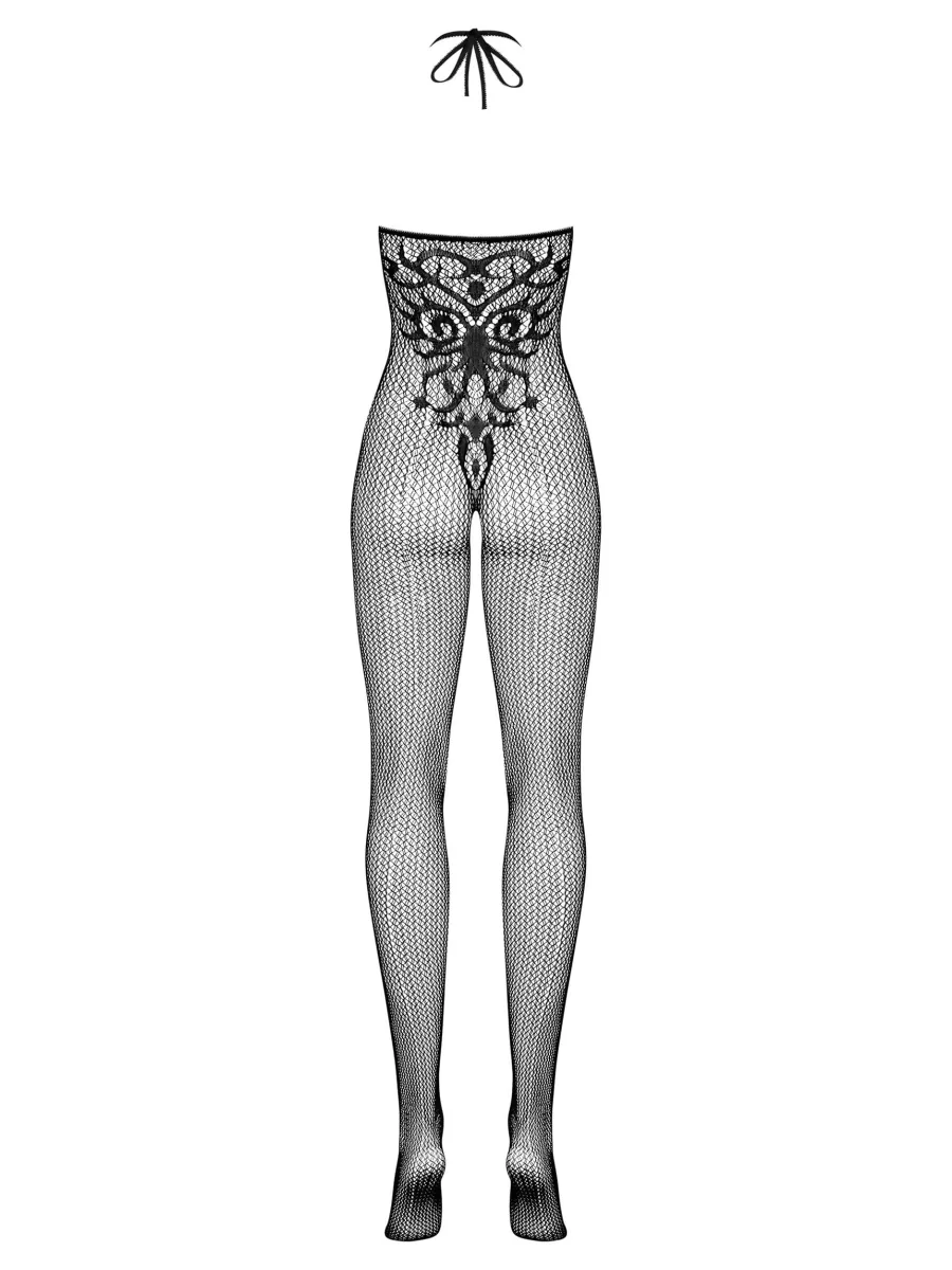 Black Tattoo Bodystocking Obsessive G308 — Sexy Lingerie