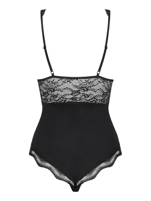 Black Teddy Obsessive Luvae — Underwire Support