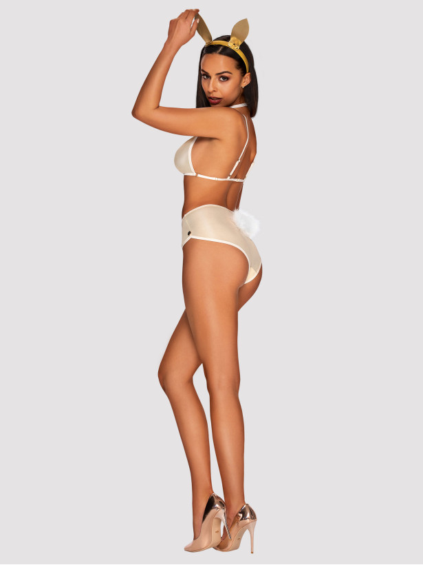 Gold Bunny Set Obsessive Neo Goldes — Lingerie