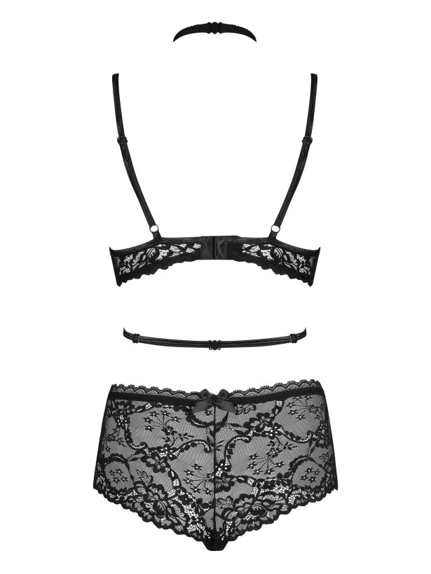 lack Lace Set Obsessive Raquelia — Underwired