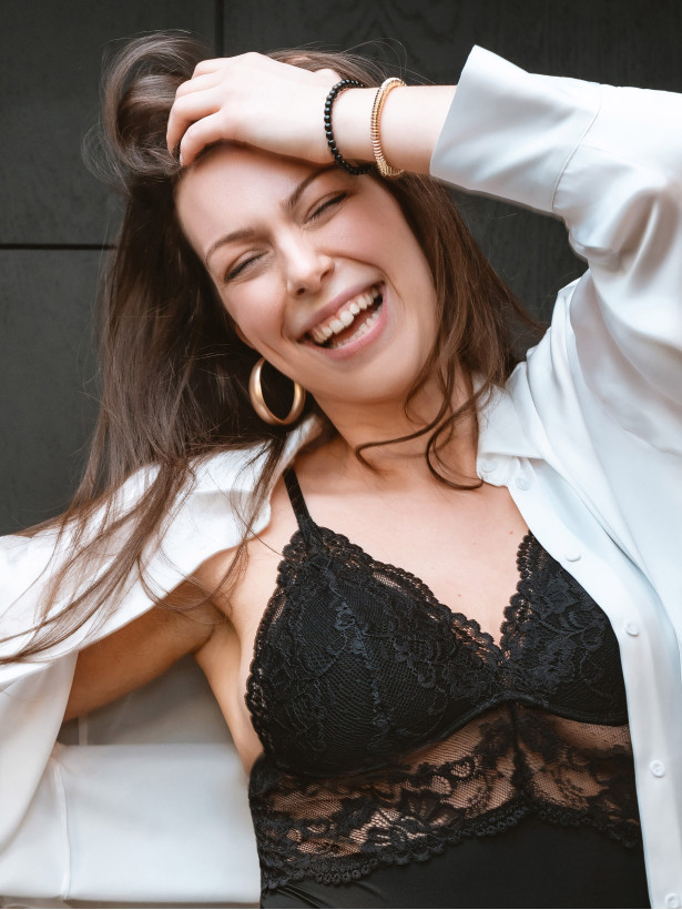 Black Teddy Obsessive 810-TED-1 — Padded Cups