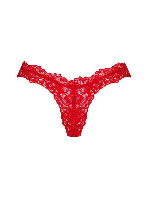 Obsessive Amor Cherris Roter Spitzen-String