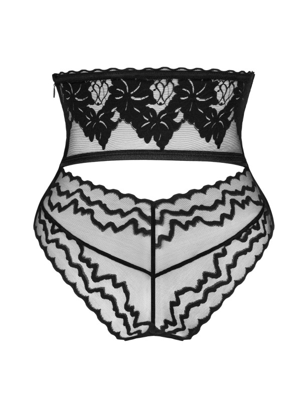 Black Panty Obsessive Arienna — Lace Lingerie