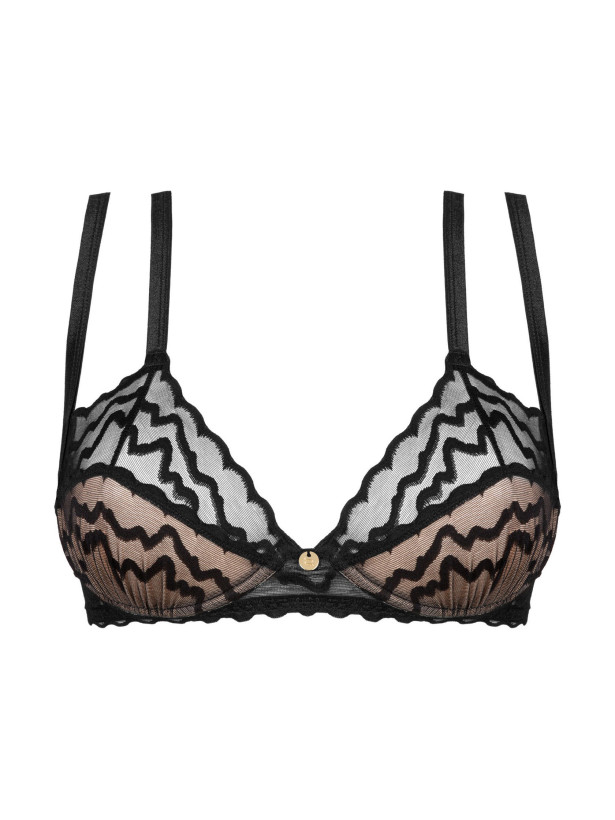 Black Lace Bra Obsessive Arienna — Underwired