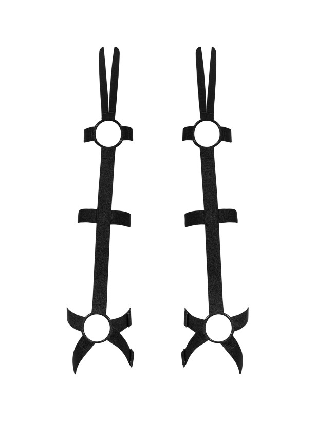 Black Arm Harness Obsessive Armares — Adjustable Straps