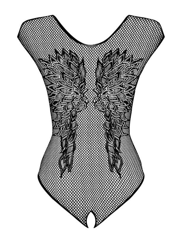 Black Teddy Obsessive B112 — Wing Pattern