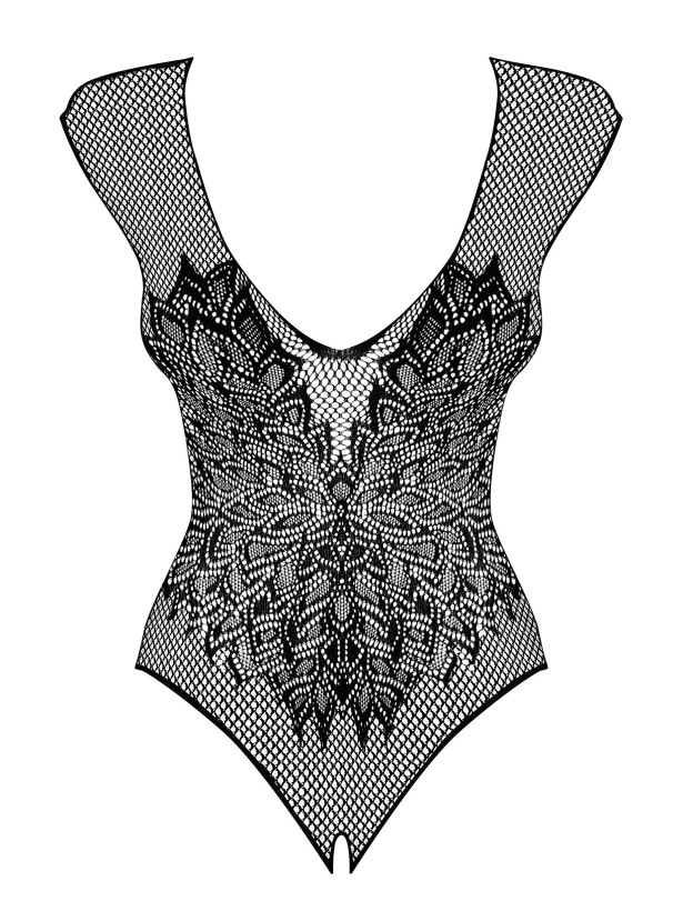 Black Teddy Obsessive B112 — Wing Pattern