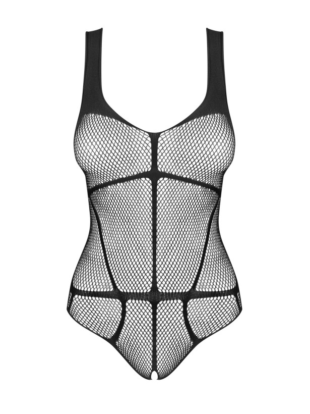 Obsessive B336 Transparenter Ouvert-Netz-Body