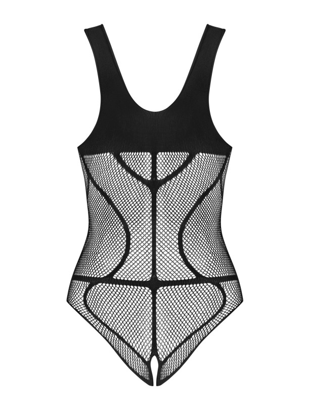 Obsessive B336 Transparenter Ouvert-Netz-Body
