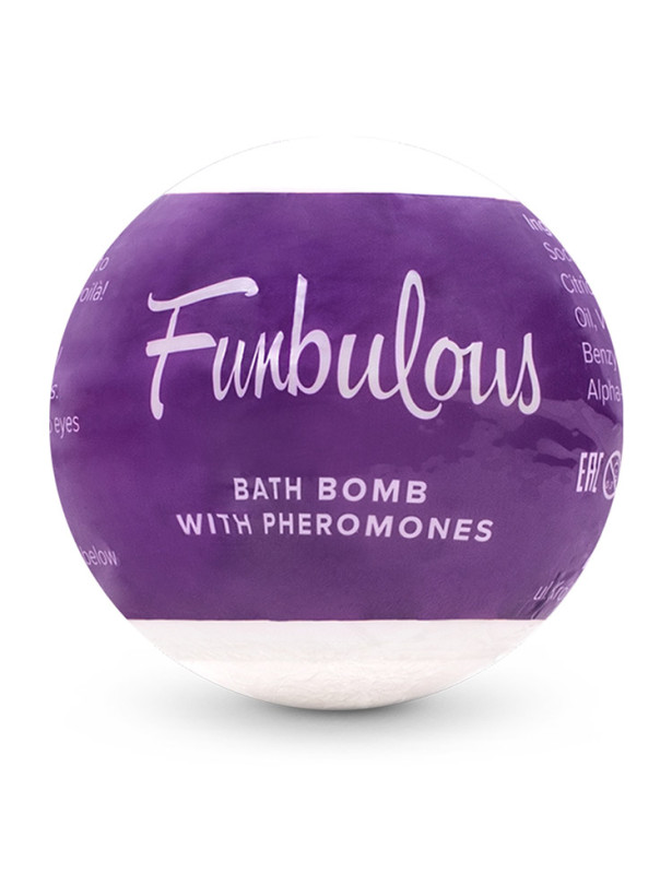 Pink Floral Bath Bomb Obsessive Fun — Pheromone Infused