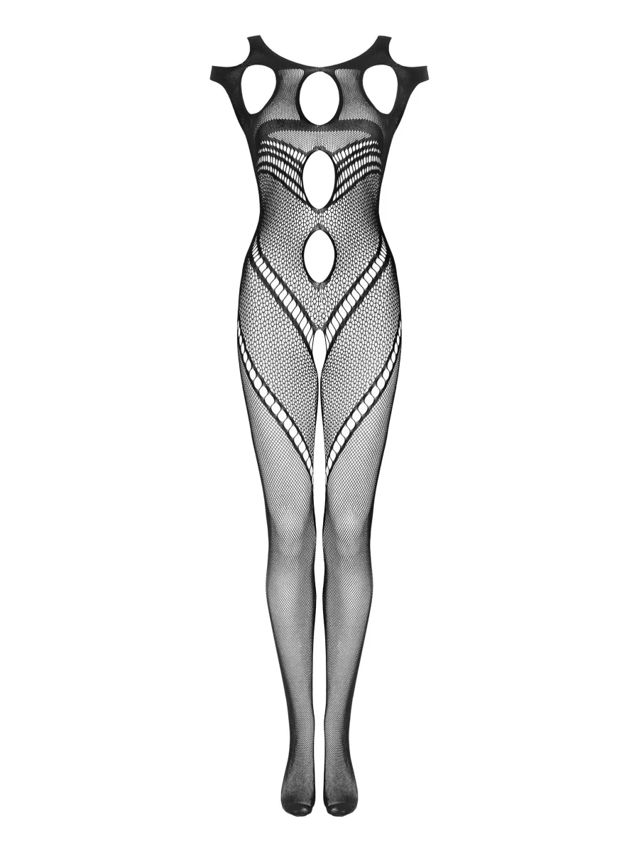 Obsessive G322 Sheer Cutout Fishnet Bodystocking
