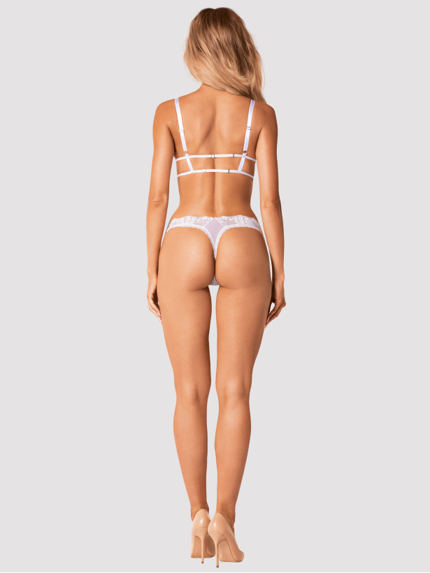 White Lingerie Set Obsessive Heavenlly — Lace Bralette